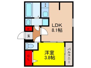 H-maison加美正覚寺XIの物件間取画像